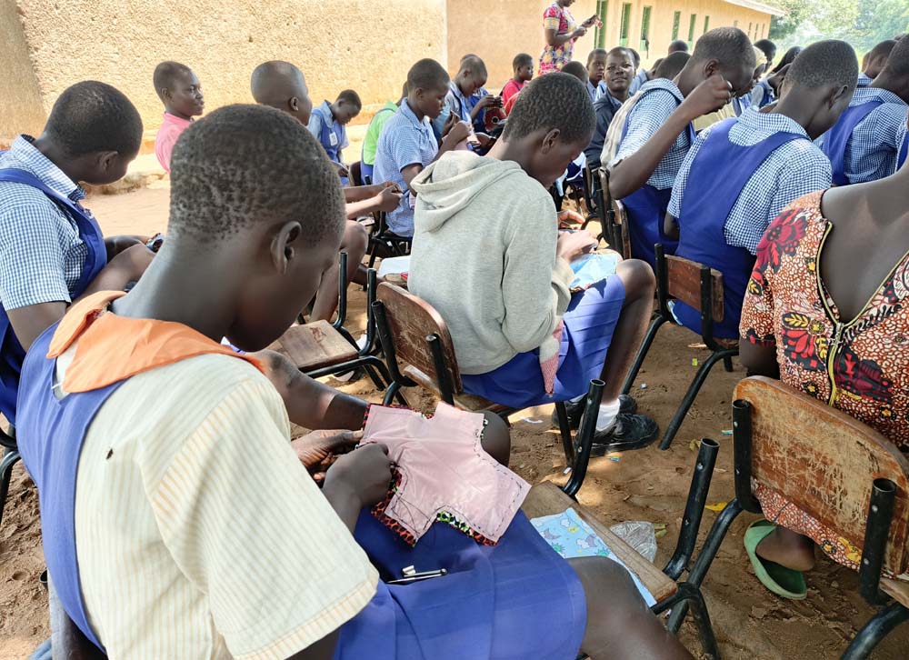 reusable pads making